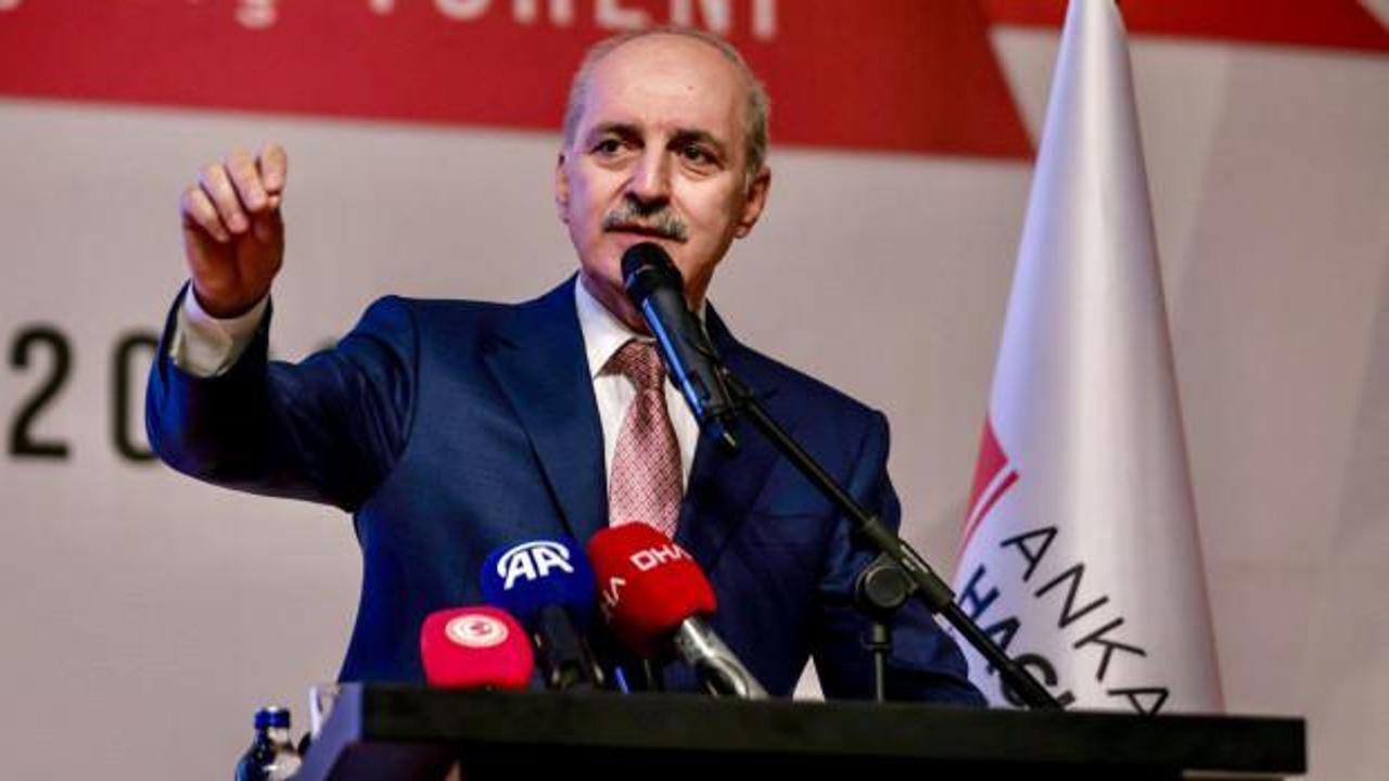 Meclis Başkanı Kurtulmuş: İsrail-Filistin sorunu i&ccedil;in 3 temel mesele &ccedil;&ouml;z&uuml;lmeli