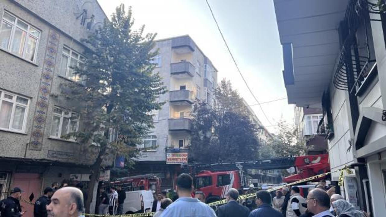 Yangın çıkan binada 19 kişi mahsur kaldı
