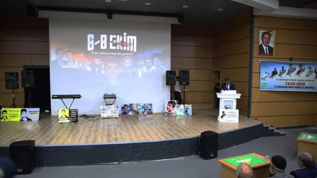 Yasin B&ouml;r&uuml; ve arkadaşları i&ccedil;in anma programı ger&ccedil;ekleştirildi