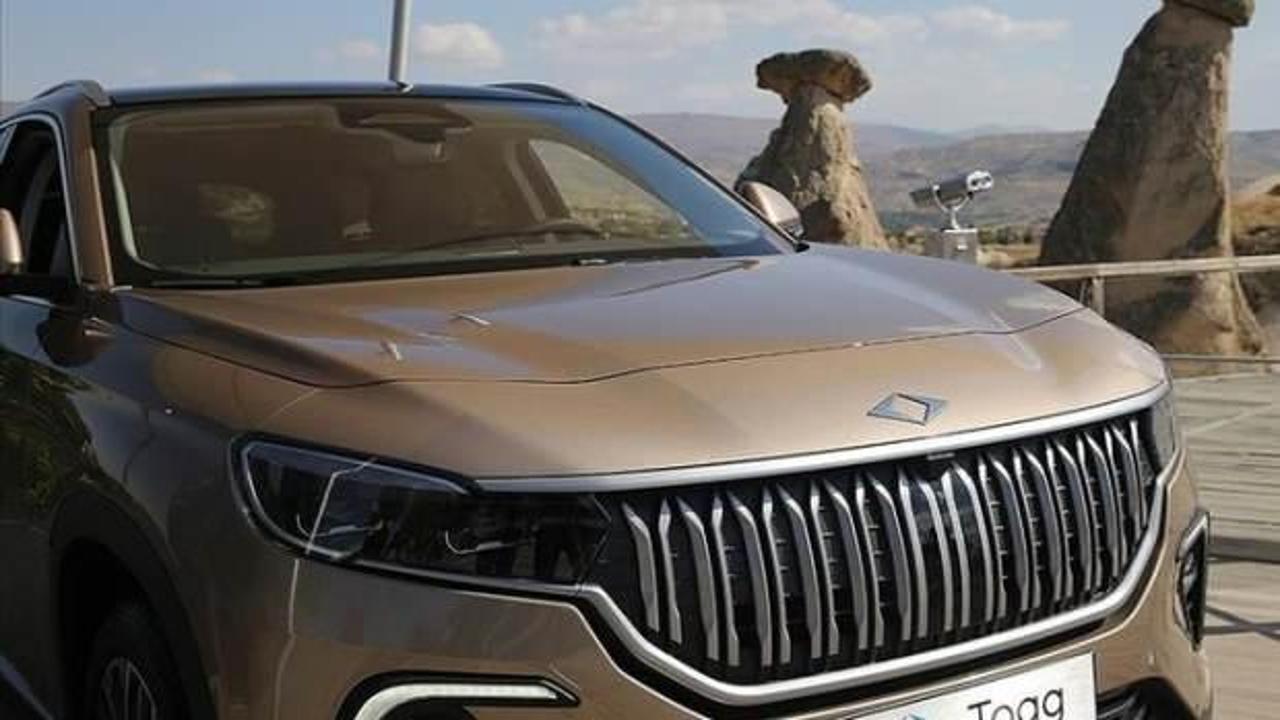 Yerli otomobili Togg Kapadokya'da tanıtıldı