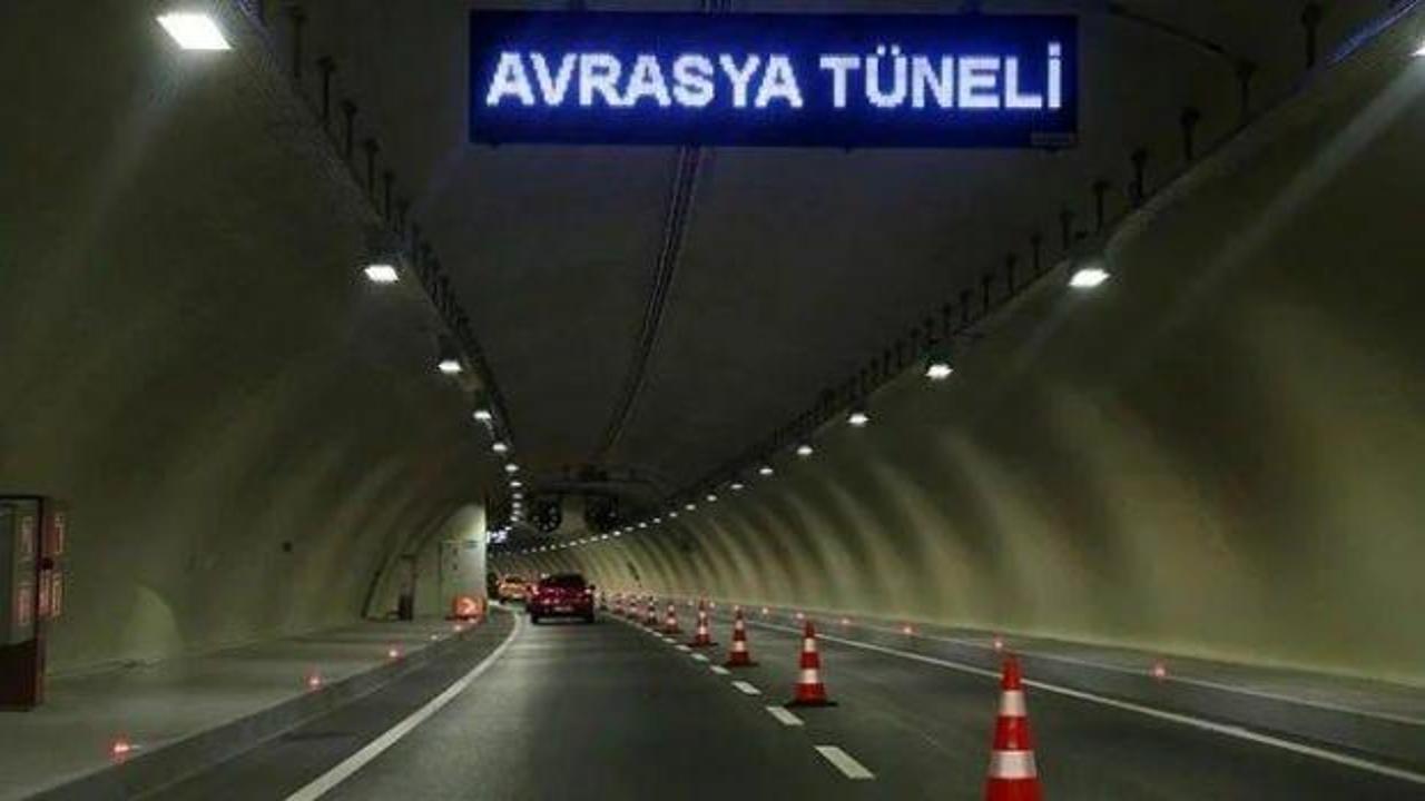 Avrasya Tüneli 5 saat trafiğe kapatılacak