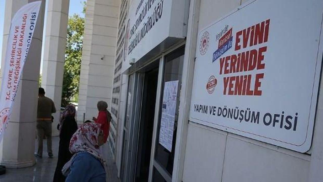 Kahramanmaraş'ta ‘Yerinde Dönüşüm’ projesine 222 bin başvuru yapıldı