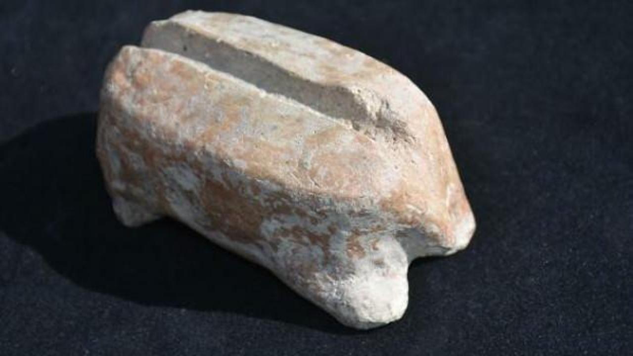 Ulucak Höyüğü'nde 7 bin 700 yıllık marangoz aleti bulundu
