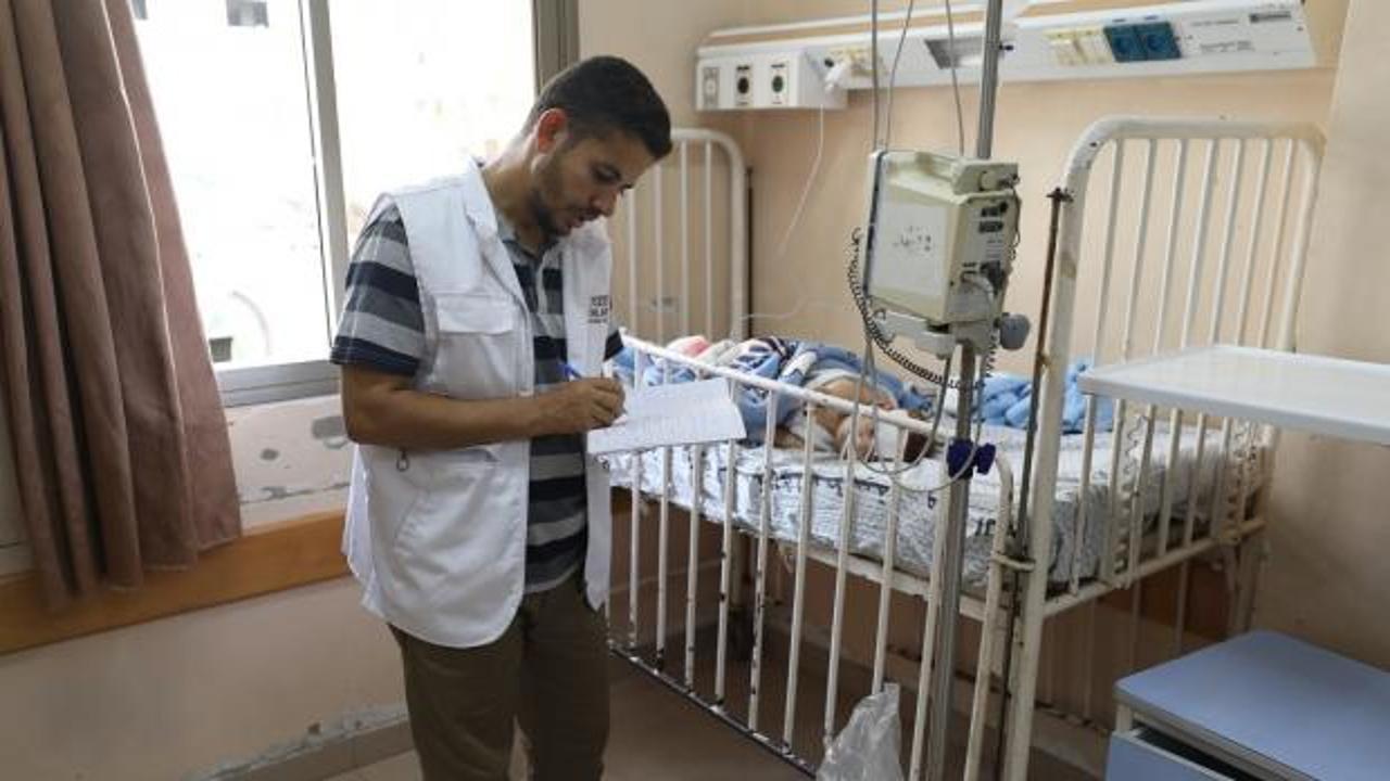 Yeryüzü Doktorları Gazze’de zorlu şartlar altında yardım ulaştırıyor