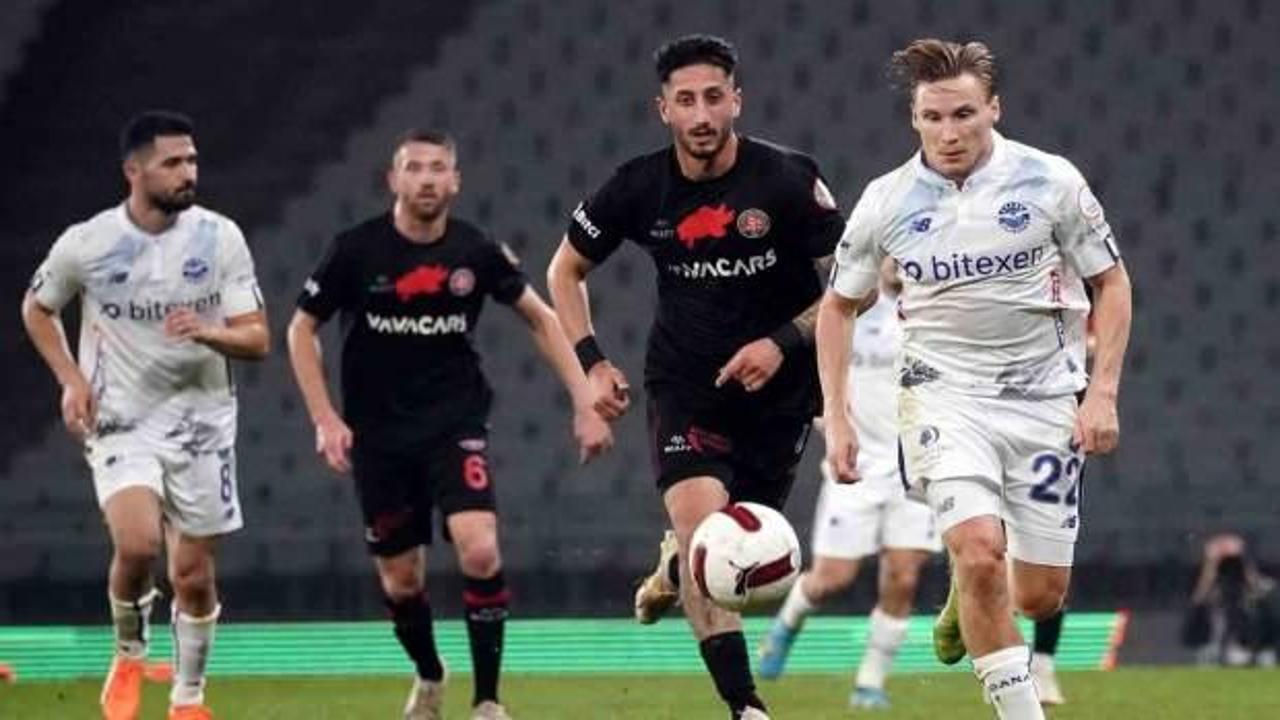 Adana Demirspor'un serisini Karagümrük bitirdi!