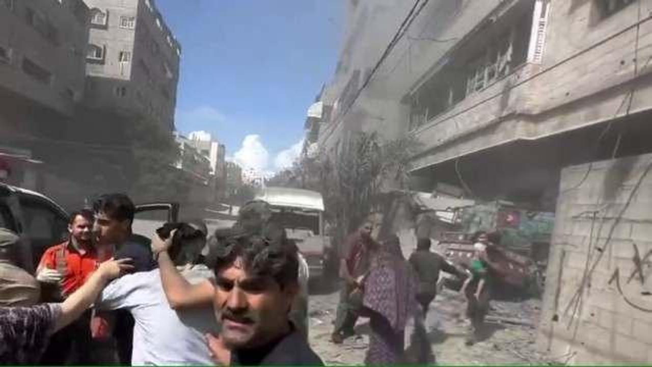 İsrail Gazze'ye bomba yağdırıyor! İDDEF, yaraları sarmaya devam ediyor