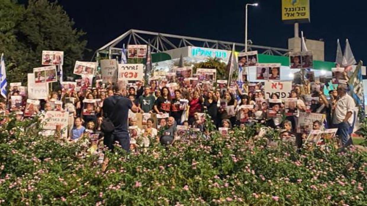 İsrail’de protestolar sürüyor! Netanyahu'ya tepki