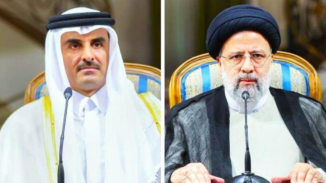 Katar Emiri ve İran Cumhurbaşkanı'ndan Gazze açıklaması