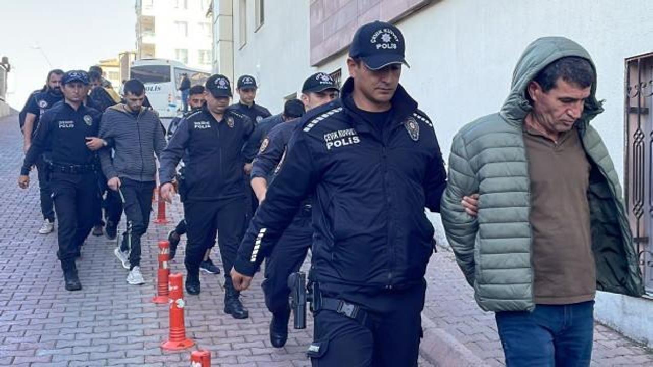 Kayseri'de uyuşturucu operasyonu: 8 gözaltı