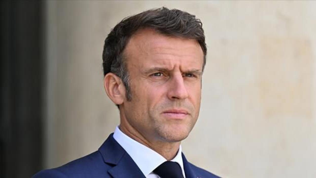 Macron: Gazze halkını korumak için insani ateşkes çağrımı yineliyorum