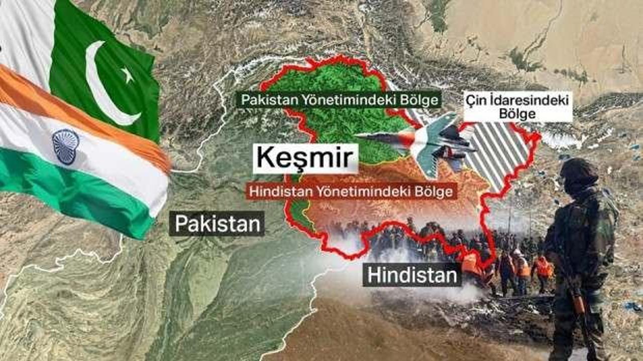 Pakistan-Hindistan sınırında çatışma: İHA da düşürüldü