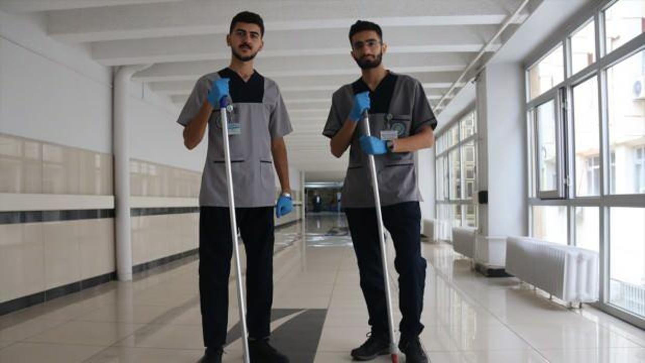 2 tıp öğrencisi, KPSS puanlarıyla hastaneye temizlik personeli olarak atandı