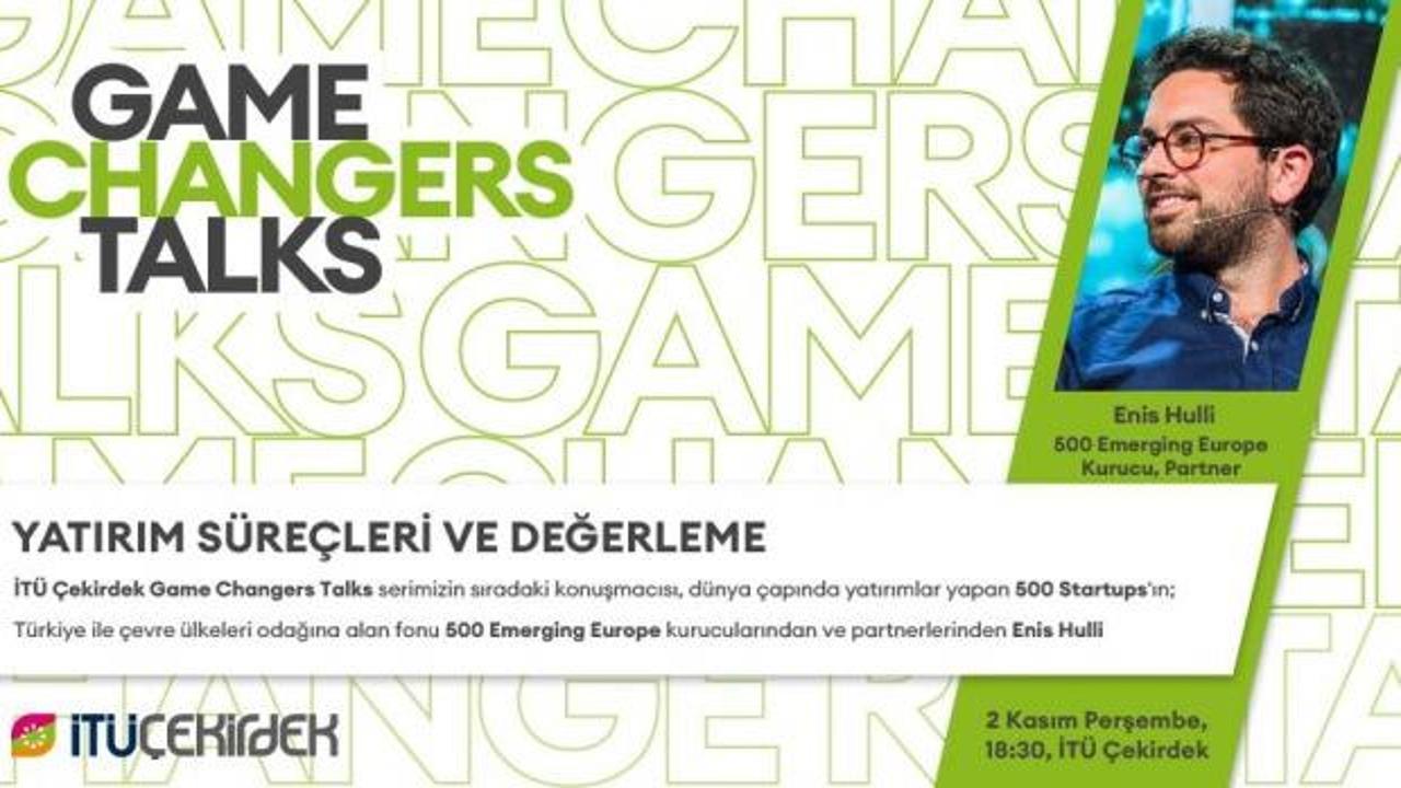 “Game Changers Talks’’ serisinin altıncı konuğu Enis Hulli!
