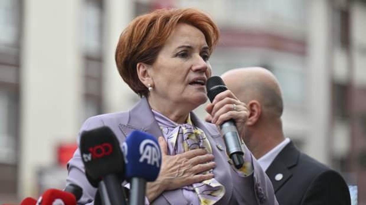 Akşener'den aday açıklaması