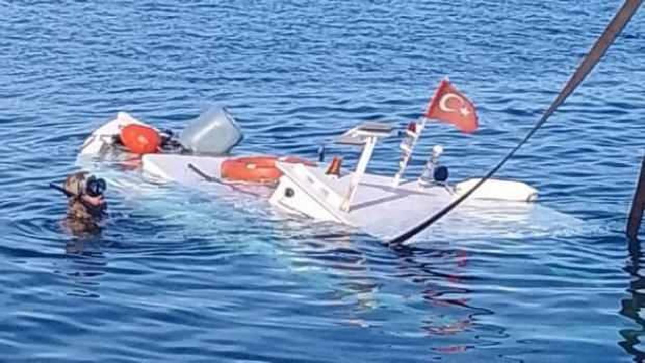 Bandırma'da lodos; 3 tekne battı