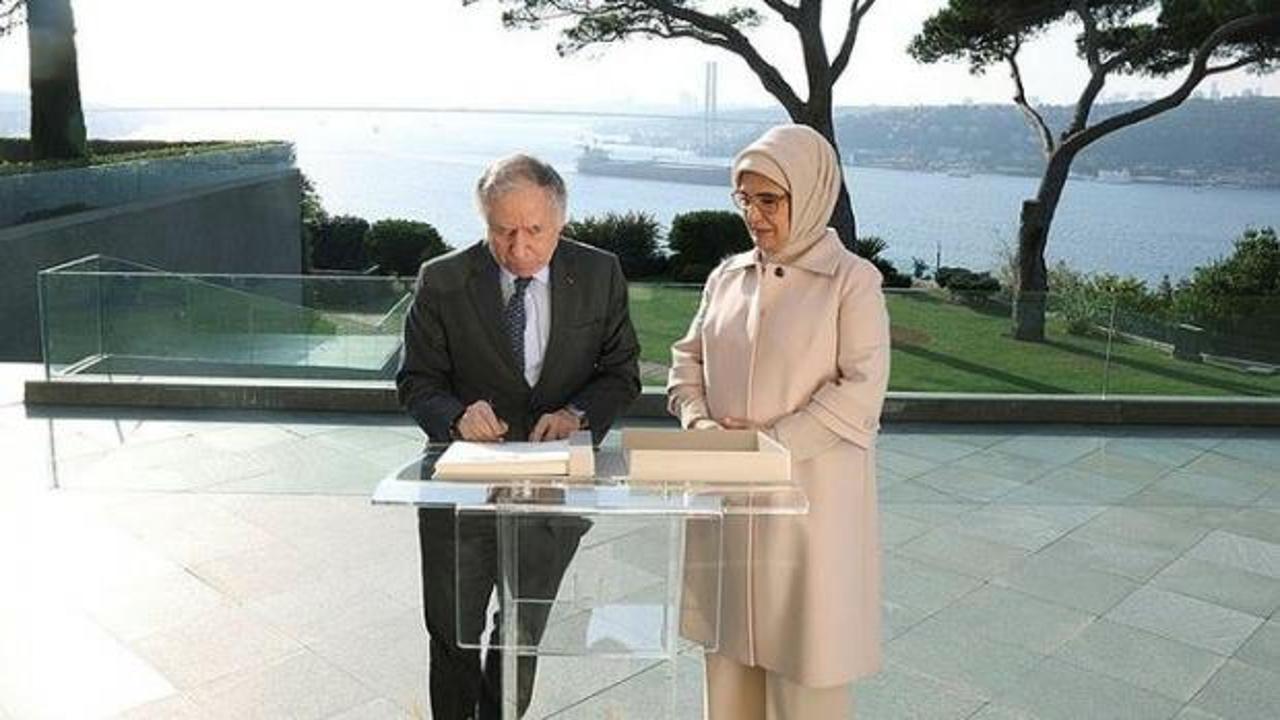 Emine Erdoğan: Gazze&rsquo;deki saldırılar vicdanlarımızda yaralar a&ccedil;ıyor