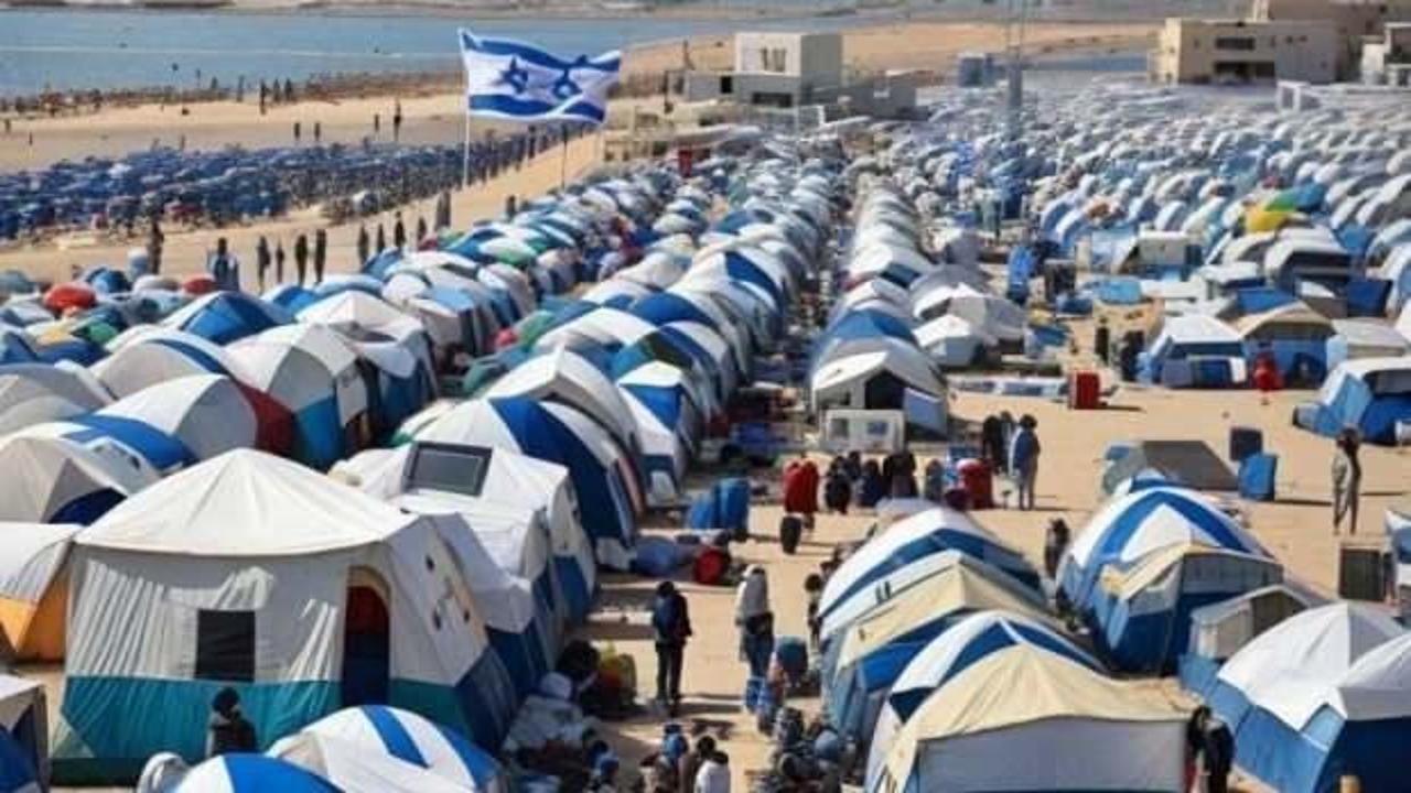 "İnsani" paylaşım rezil etti! İsrail her yolu deniyor!