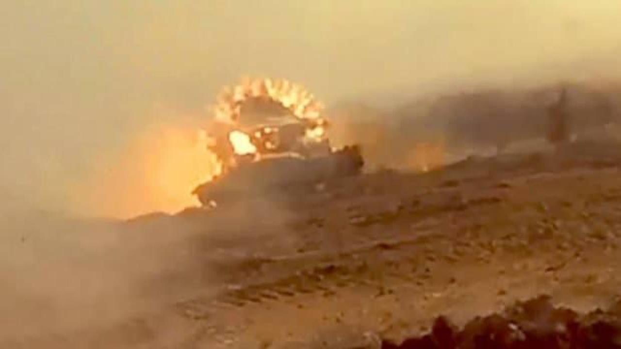 İzzeddin el-Kassam Tugayları: Gazze'nin kuzeyinde 2 İsrail tankını imha ettik