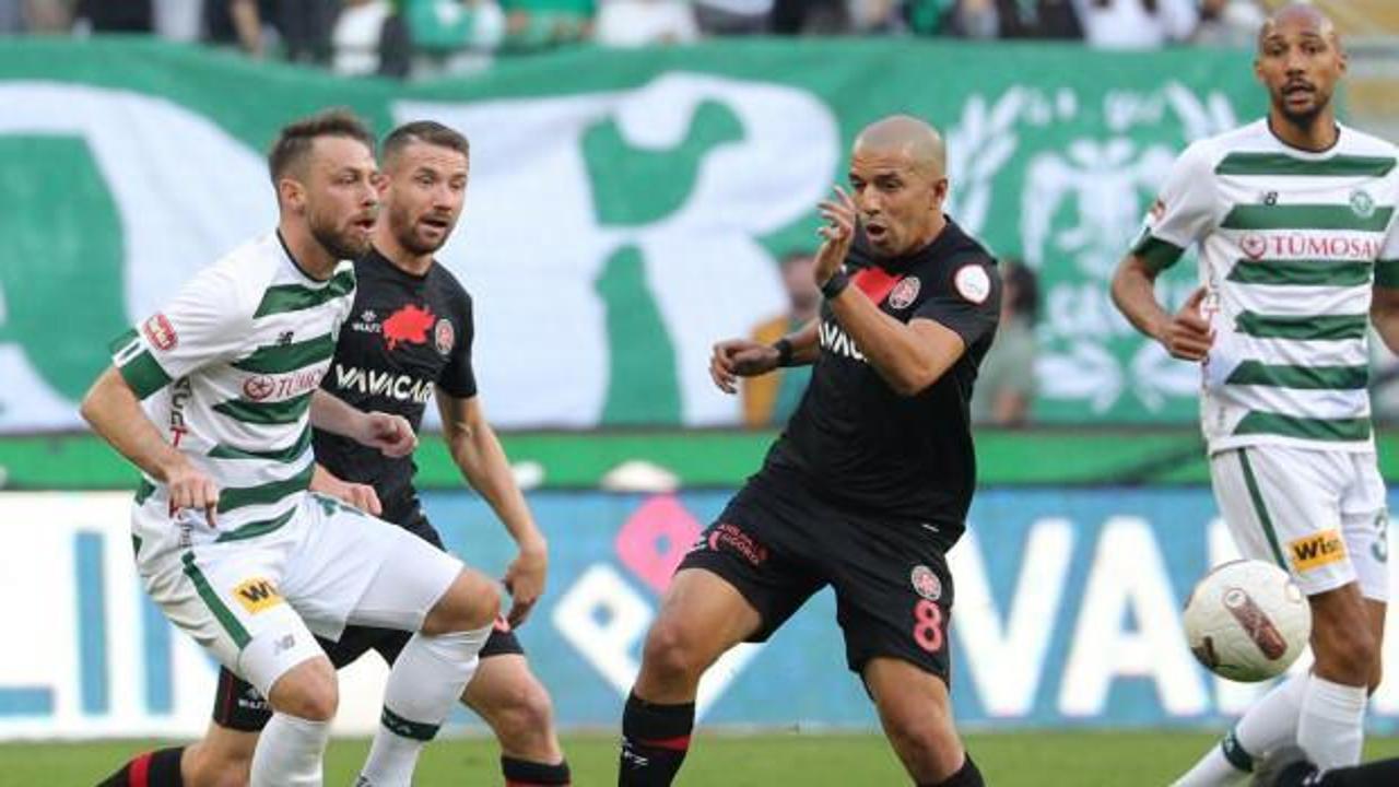 Konyaspor, beraberliği 90+7'de kurtardı