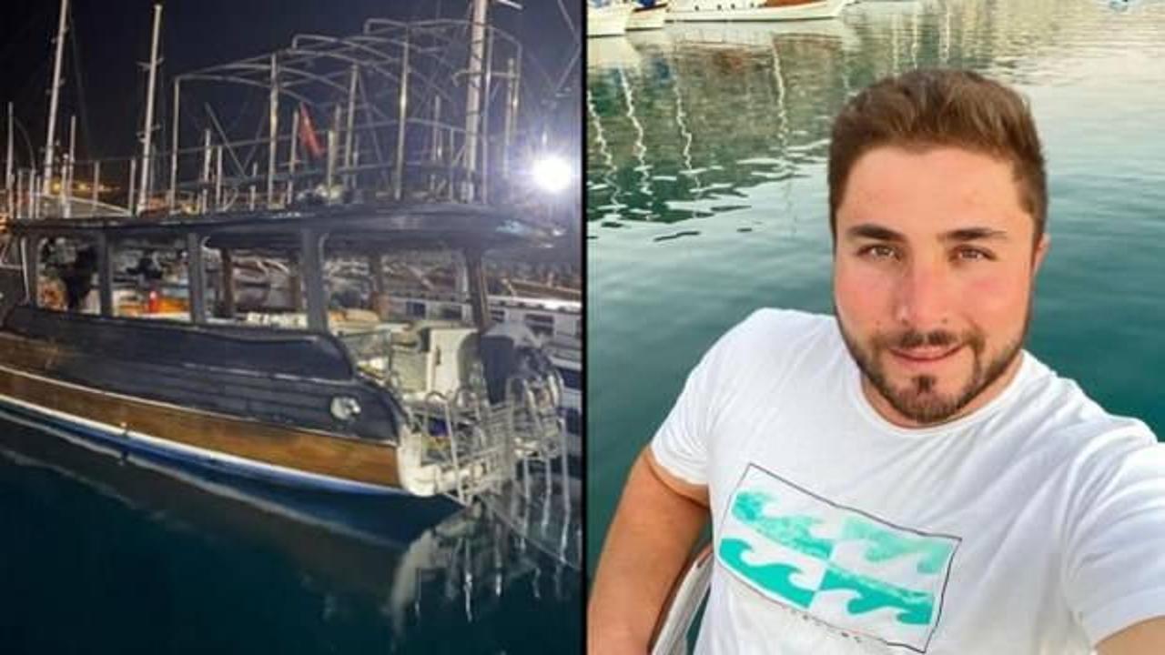 Tur teknesinde feci olay! Genç kaptan hayatını kaybetti