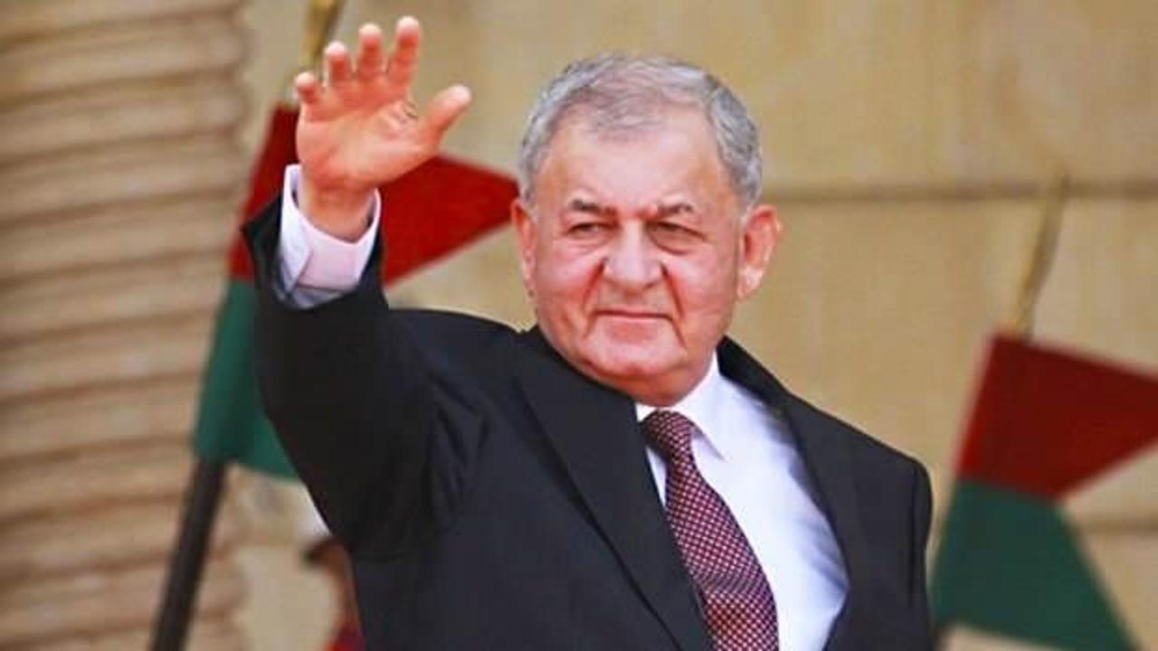Irak Cumhurbaşkanı'ndan İsrail'e Gazze kınaması
