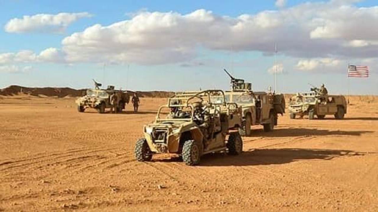 ABD'nin Suriye'deki &uuml;ss&uuml;ne İHA saldırısı