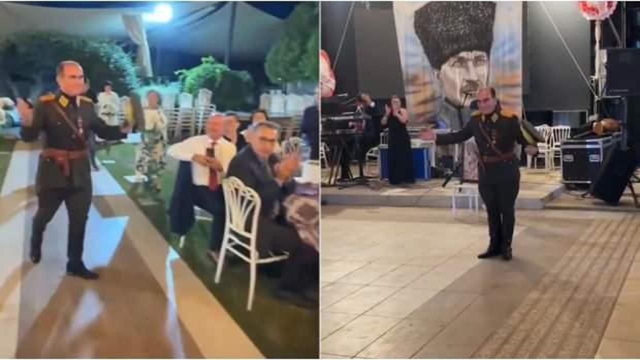 Atatürk kılığında düğüne gitti binlerce lirayı cebe indirdi