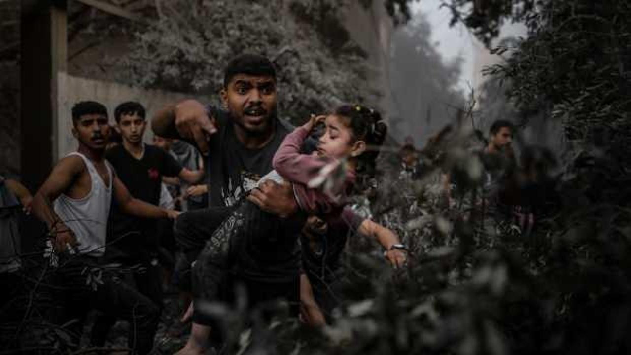 Gazze'de babası şehit olan &ccedil;ocuğun s&ouml;yledikleri herkesi duygulandırdı