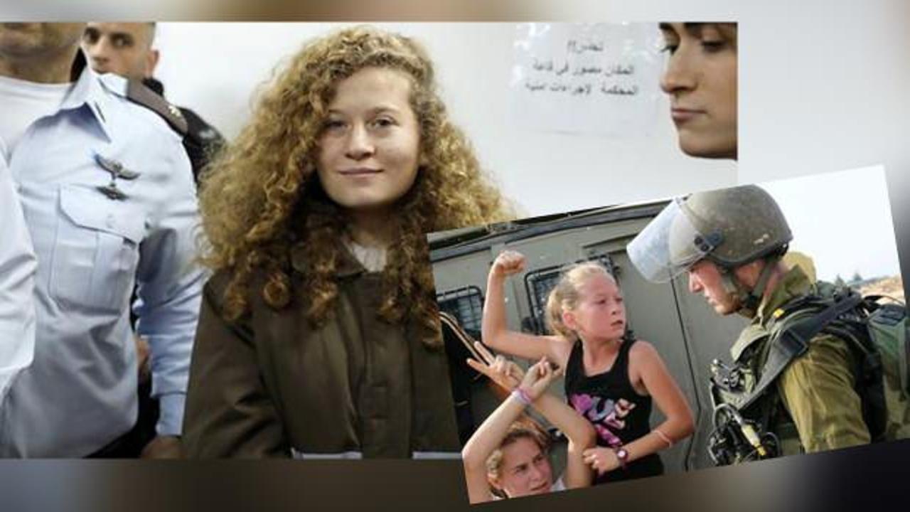 Hayatı boyunca 3 kez İsrail kurşunuyla yaralanan 'Filistinli cesur kız' gözaltına alındı