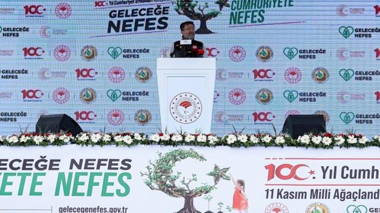 Milli Ağa&ccedil;landırma G&uuml;n&uuml; Ankara'daki etkinlikle kutlandı