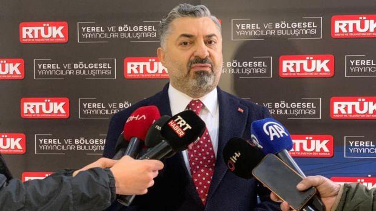 RTÜK Başkanı Şahin: Türk medyası iyi bir sınav veriyor