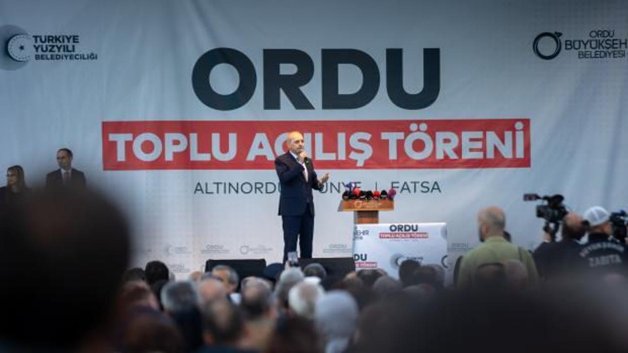 TBMM Başkanı Numan Kurtulmuş'tan İsrail'e boykot açıklaması