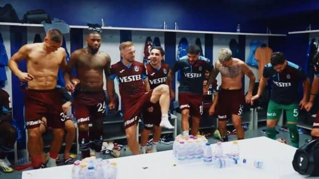 Trabzonspor, tarihi galibiyetin hikayesini paylaştı!