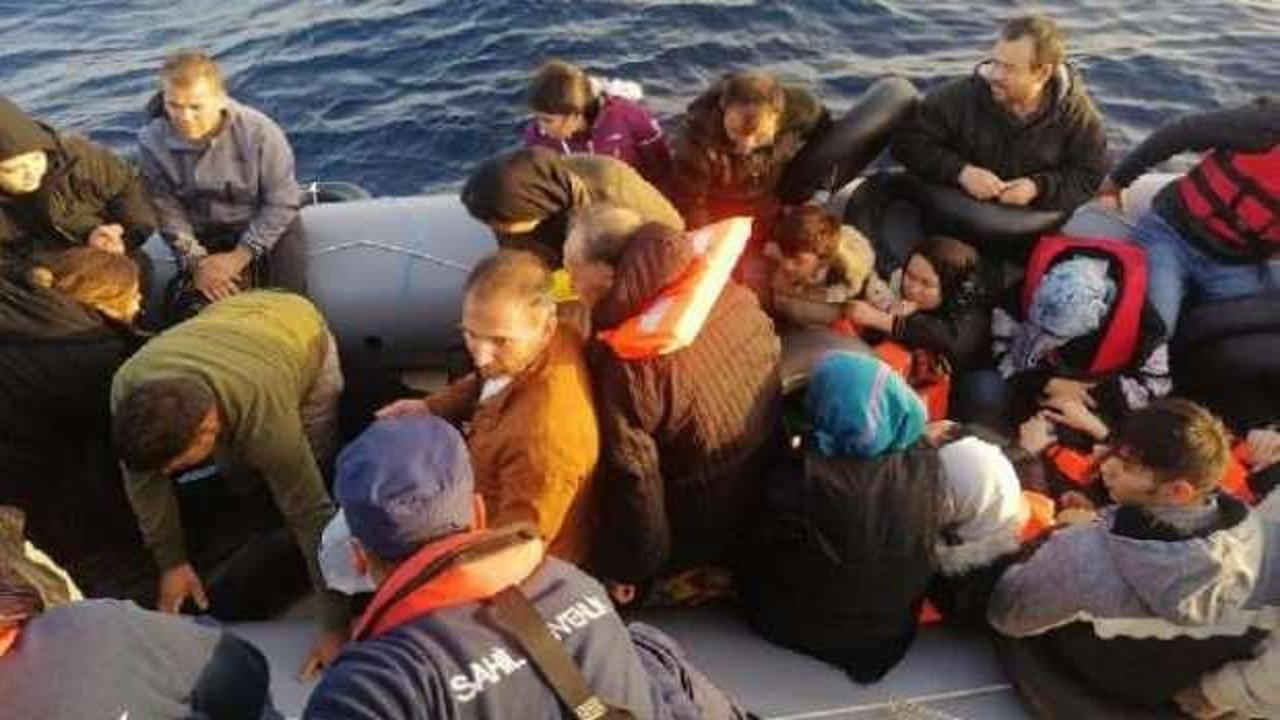 Yunan itti, Türk Sahil Güvenlik kurtardı!
