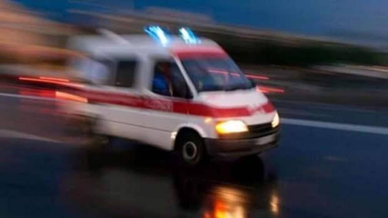 Amasya'da feci kaza: Devrilen otobüsteki 20 yolcu yaralandı