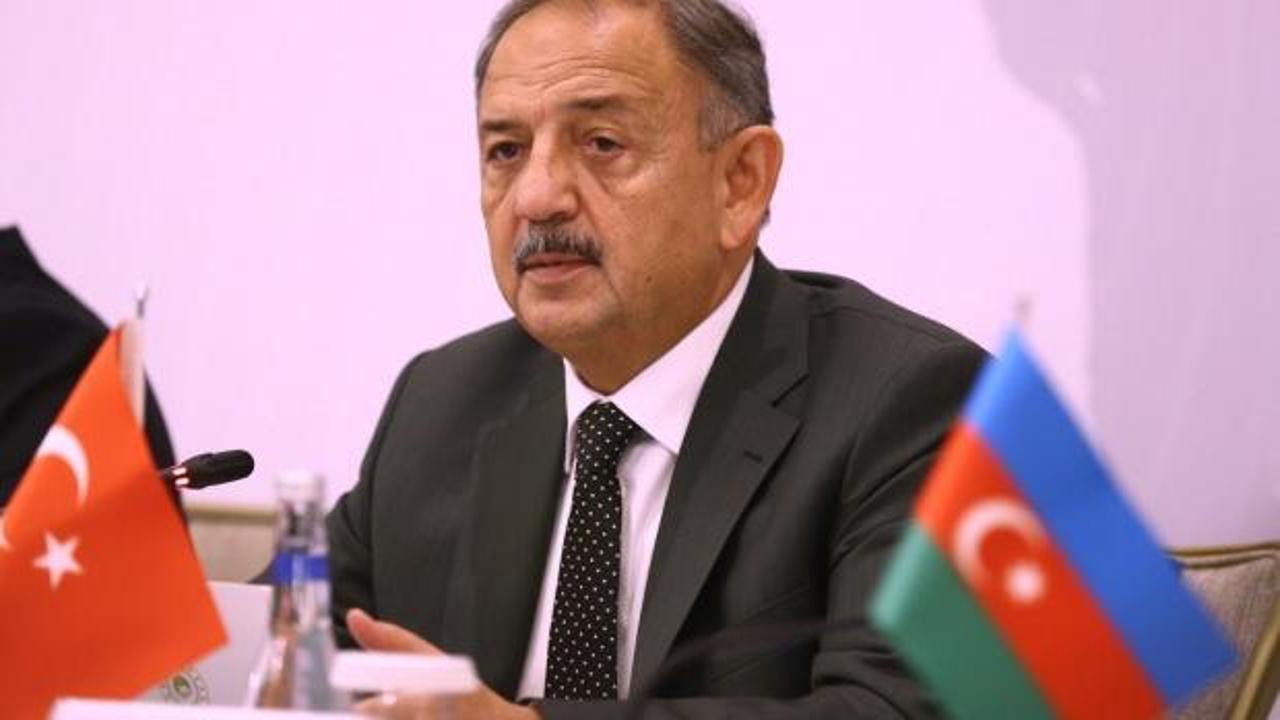 Bakan Özhaseki, Azerbaycanlı mevkidaşı Babayev ile görüştü