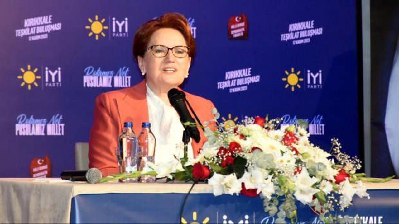 İYİ Parti'deki istifalardan sonra Akşener'den ilk açıklama