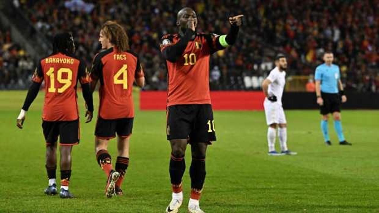 Lukaku şov yaptı! Belçika, Azerbaycan'a gol yağdırdı