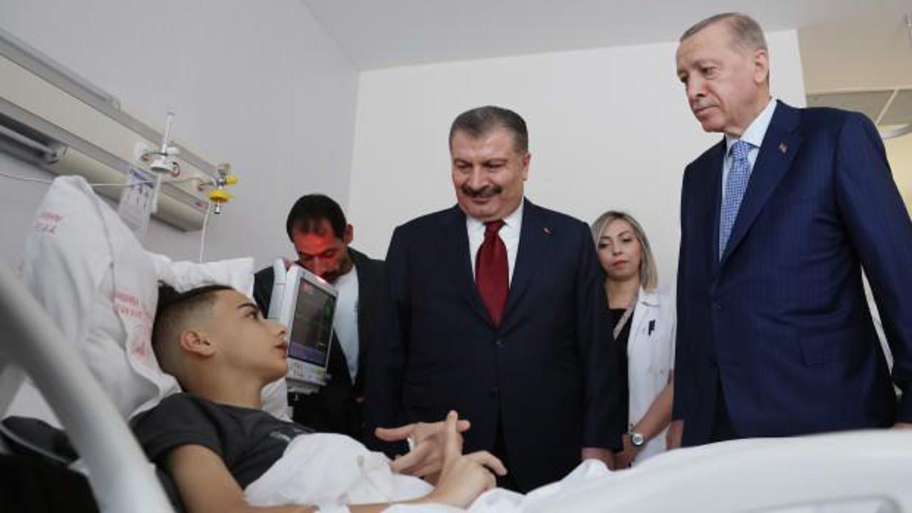 Sağlık Bakanı Koca'dan Gazzeli hastalarla ilgili a&ccedil;ıklama