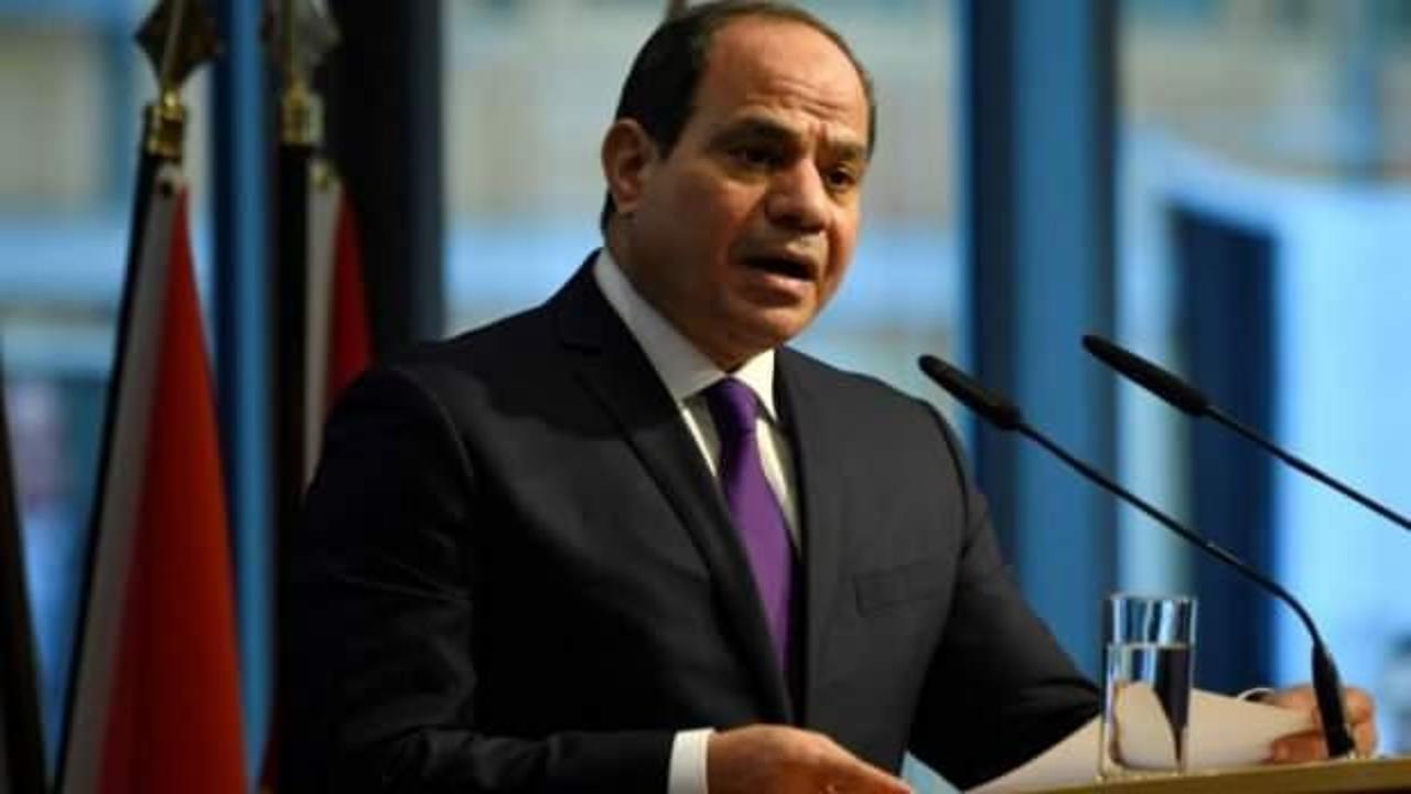 Sisi'den Filistin a&ccedil;ıklaması: Kesin bir dille reddediyoruz