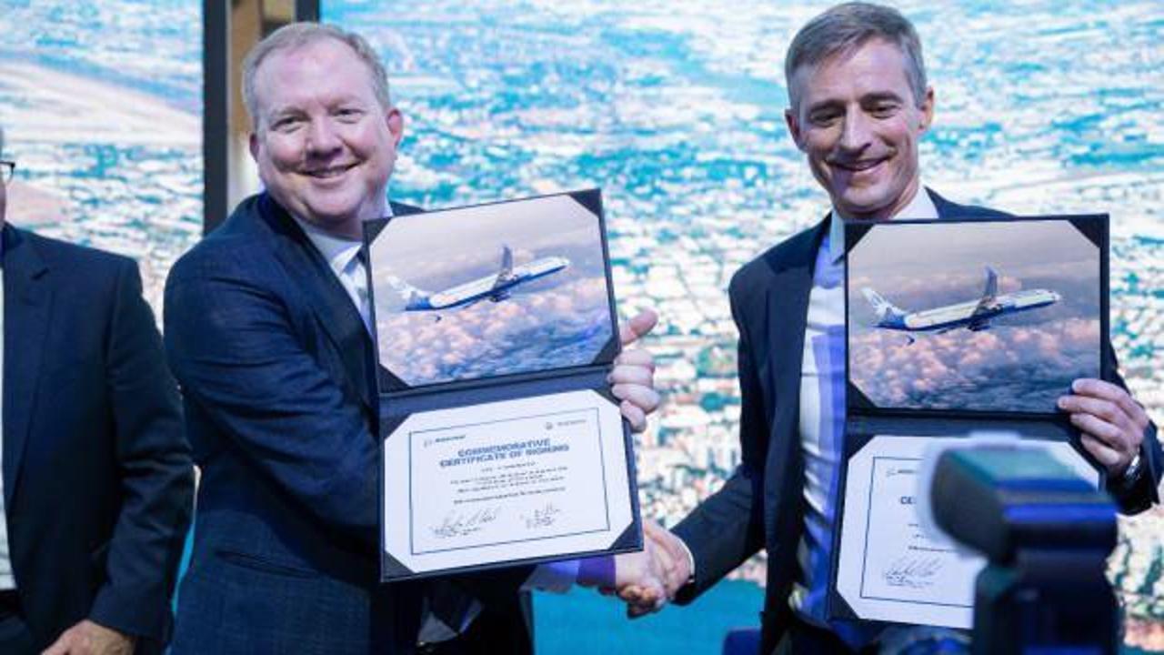 SunExpress, Boeing ile 90 uçaklık anlaşmayla büyümesini ivmelendiriyor