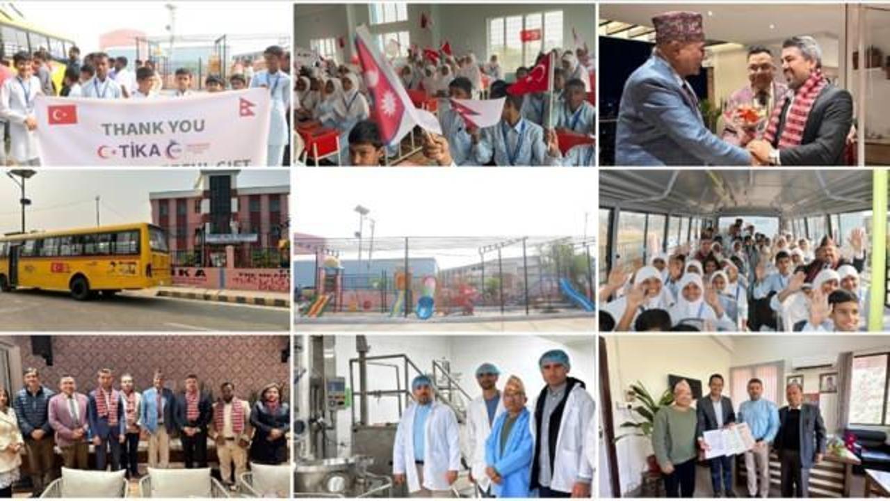 TİKA tarafından Nepal'de tamamlanan projeler törenle açıldı
