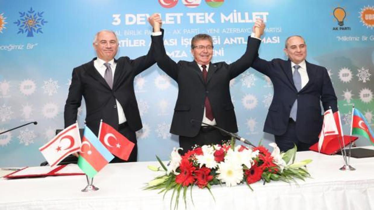Türkiye, Azerbaycan ve KKTC arasında imzalar atıldı