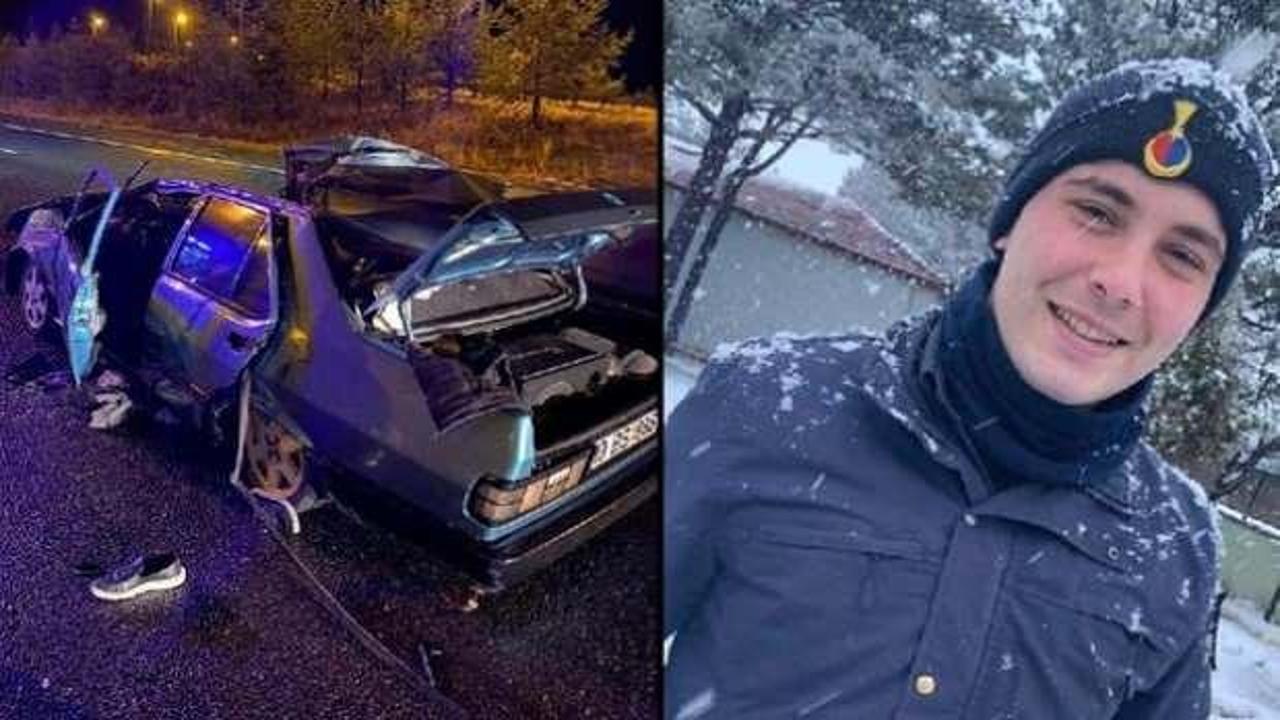 Ankara'da feci kaza: 1 uzman çavuş öldü, 2 uzman çavuş yaralı