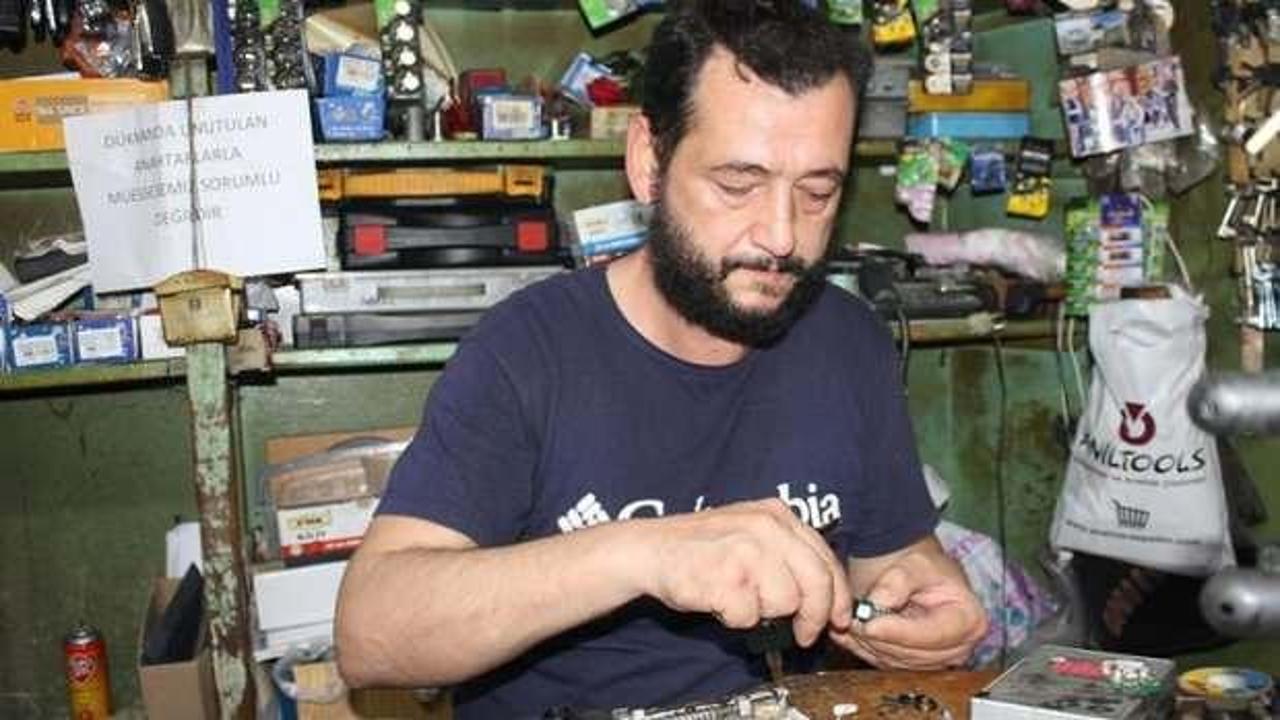 Babadan gelen 37 yıllık meslek: &Ccedil;anakkaleli &ccedil;ilingir!