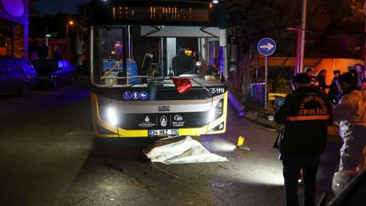 İstanbul'da feci kaza: İETT otobüsünün çarptığı kadın hayatını kaybetti