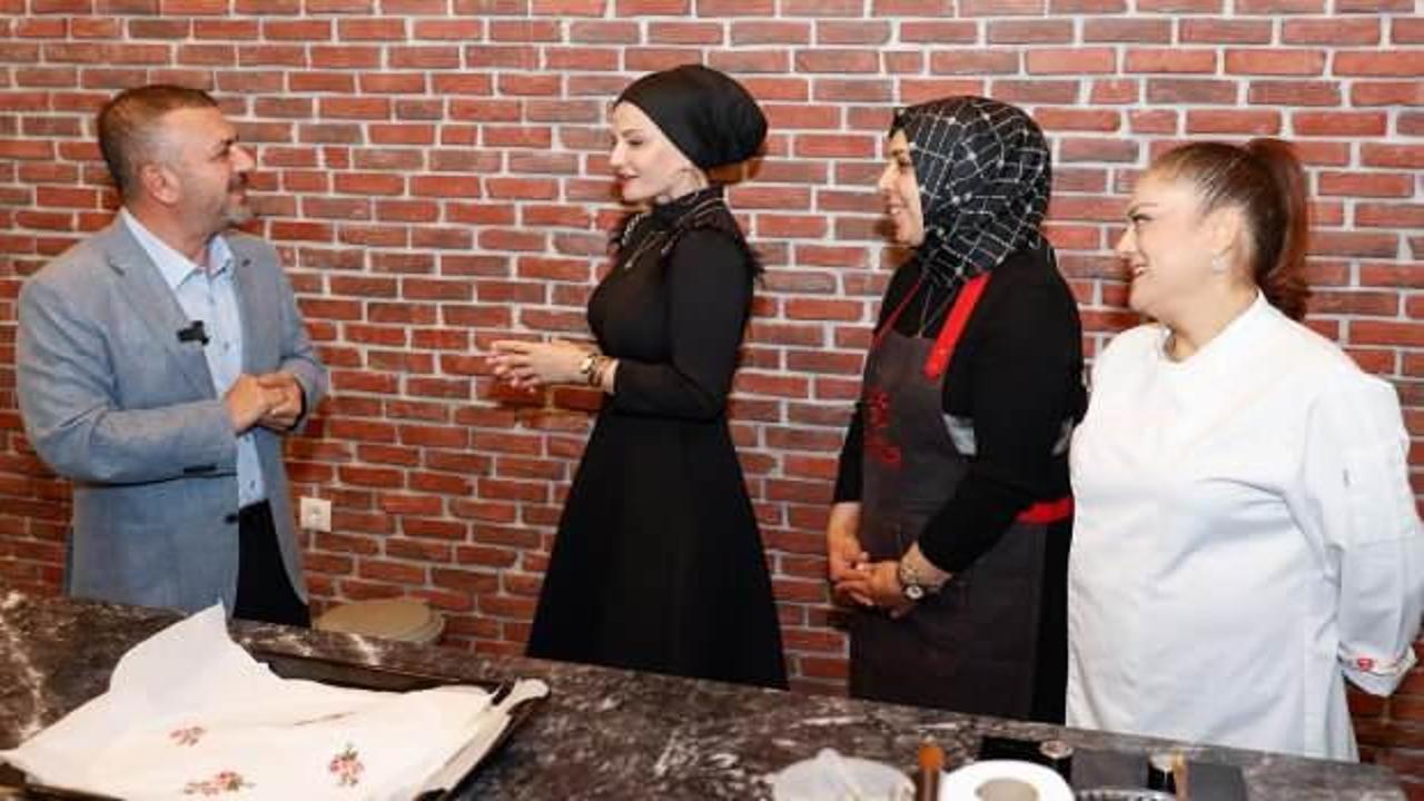 Şef Nermin &Ouml;zt&uuml;rk Gastro Sincan&rsquo;ı ziyaret etti