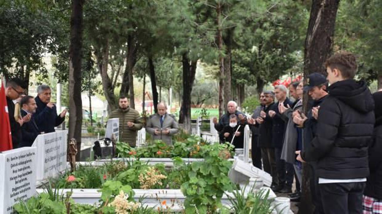 Şehit öğretmen Neşe Alten ve babası mezarları başında anıldı