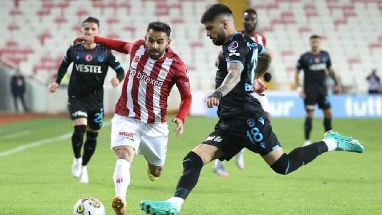 Sivasspor'un konuğu Trabzonspor!