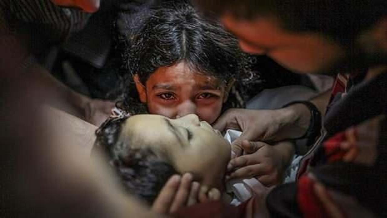 UNİCEF: Gazze’de yaklaşık 800 bin çocuk yerinden edildi